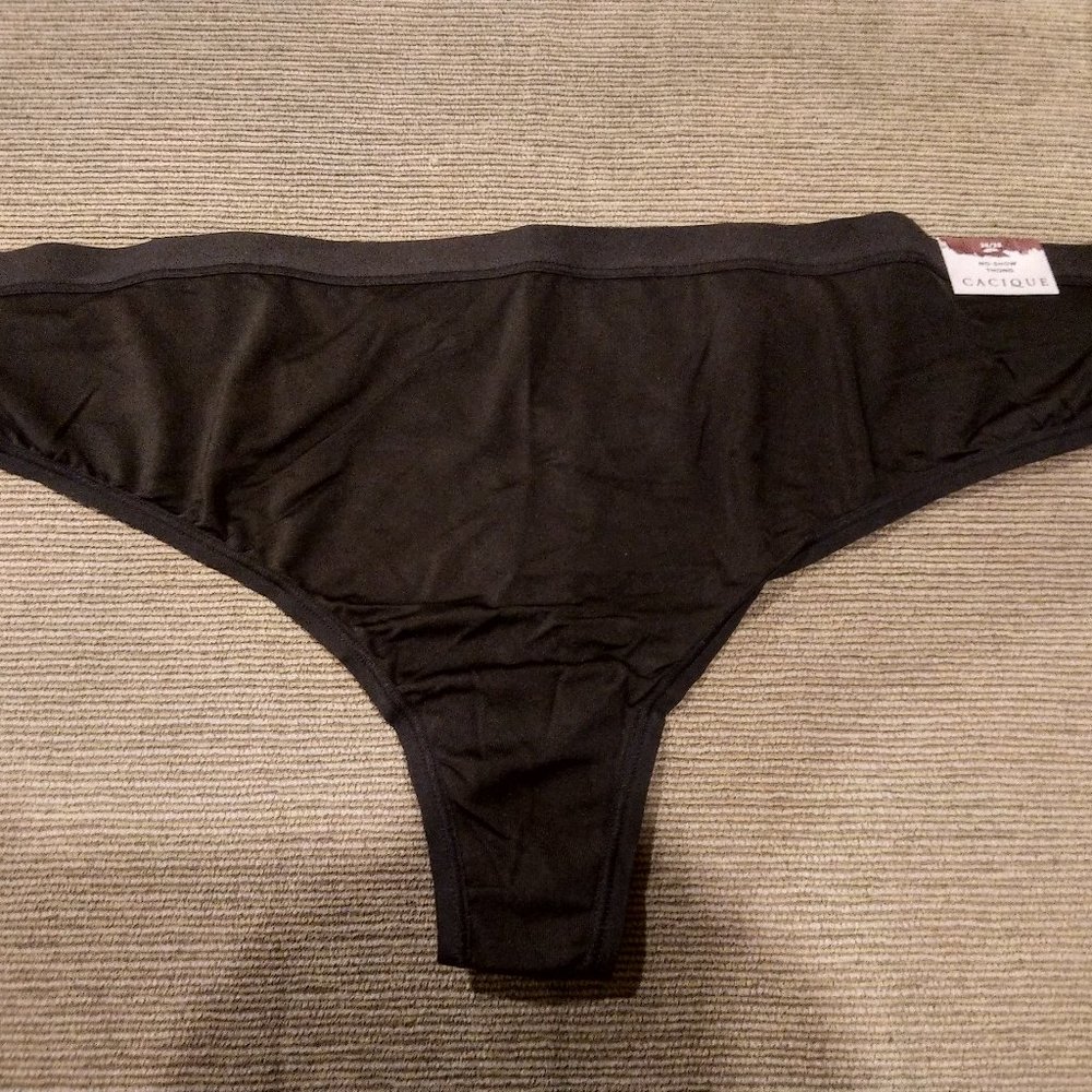 Cacique 24/26 (4X) No-Show Thong Panty